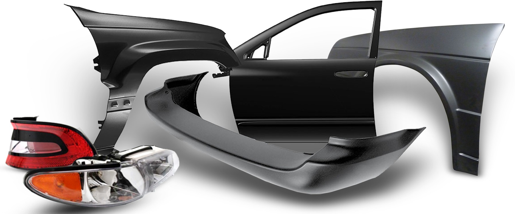 Запасні частини кузова на складі