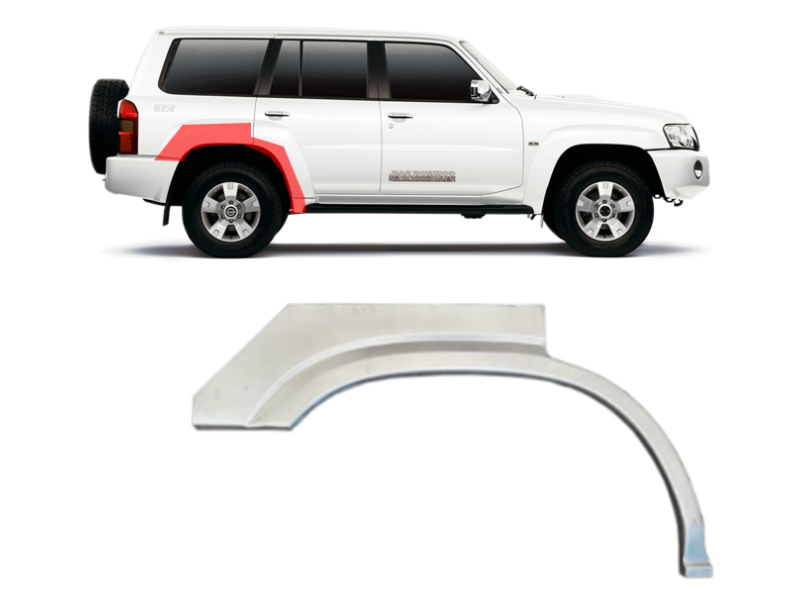 Арка задня права Nissan Patrol Y61 1998-2009 Польща