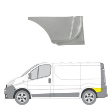 Арка задня ліва за колесом Renault Trafic, Opel Vіvaro 2001-2014 4cars всі бази