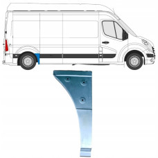 Арка задня права перед колесом мала Renault Master III, Opel Movano B Klokkerholm 6089562