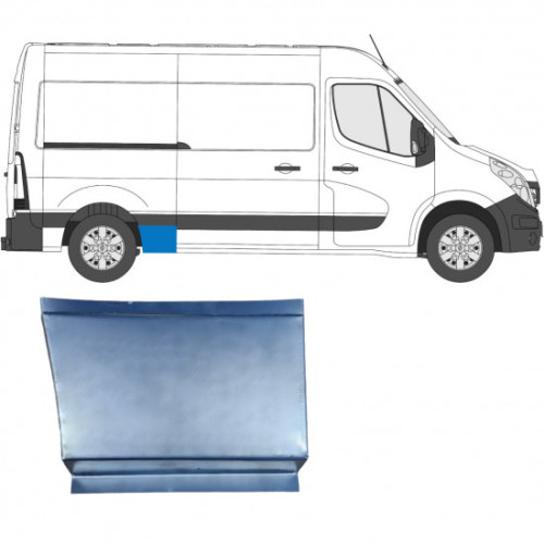 Арка задня права перед колесом Renault Master III, Opel Movano B 2010- 4cars