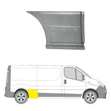Арка задня права перед колесом Renault Trafic, Opel Vіvaro 2001-2014 4cars довга база