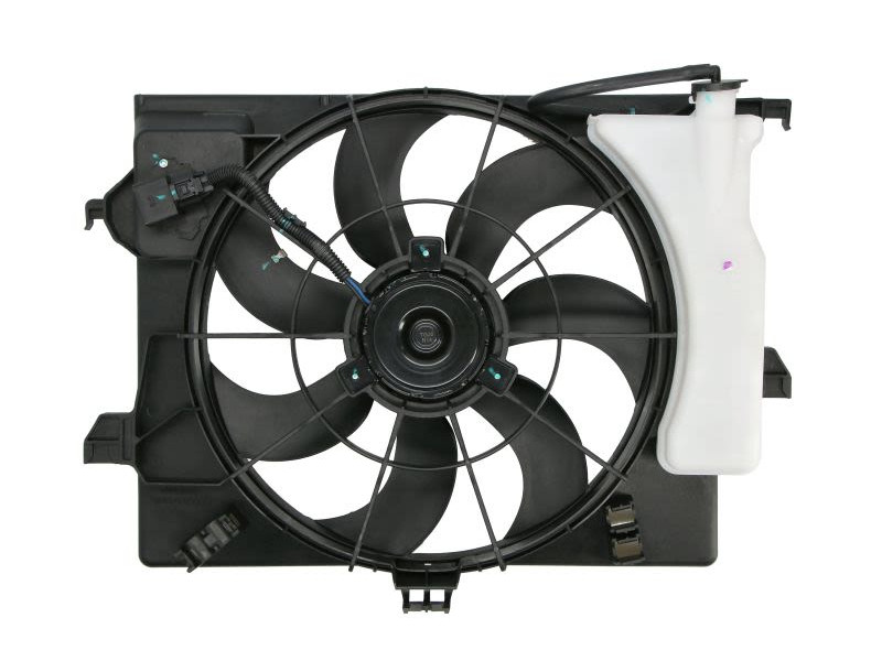 Дифузор з вентилятором і бачком Hyundai Accent IV, Solaris, Veloster, Rio III (2010-2023) М/Т 1.4/1.6L 25380-1R050