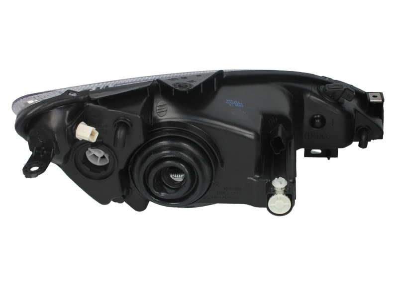 Фара передня ліва Peugeot 206 рифлене скло, H4, TYC 6204 S7