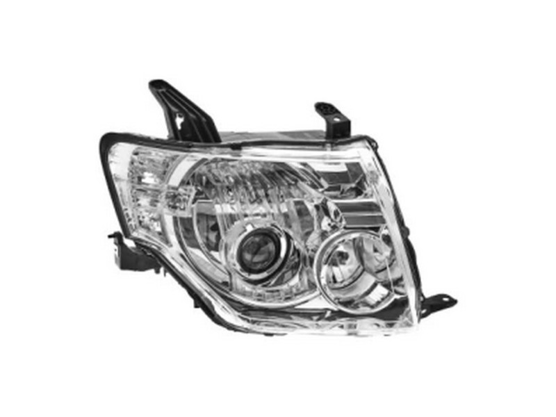 Фара передня права Mitsubishi Pajero IV 2007-2014 електрична H11/H9 з мотором TYC 8301A350