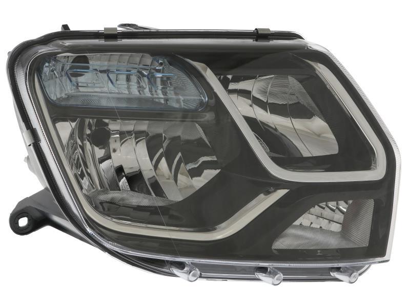 Фара права Renault Duster I 2015-2018 чорна TEMPEST 260606709R
