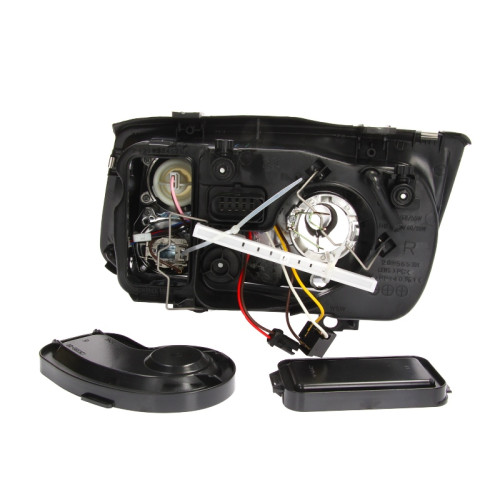Фара передня права VW Bora 1998-2005 TYC H4 H3, 1J5941018AD