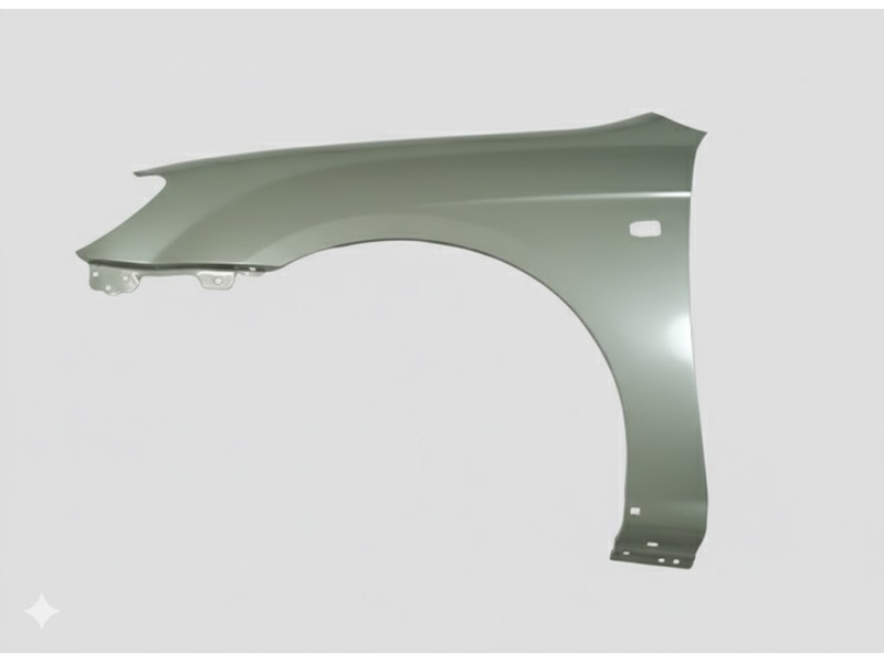 Крило переднє ліве з отвором під повторювач і отворами під молдинг Kia Cerato 2004-2009 TEMPEST