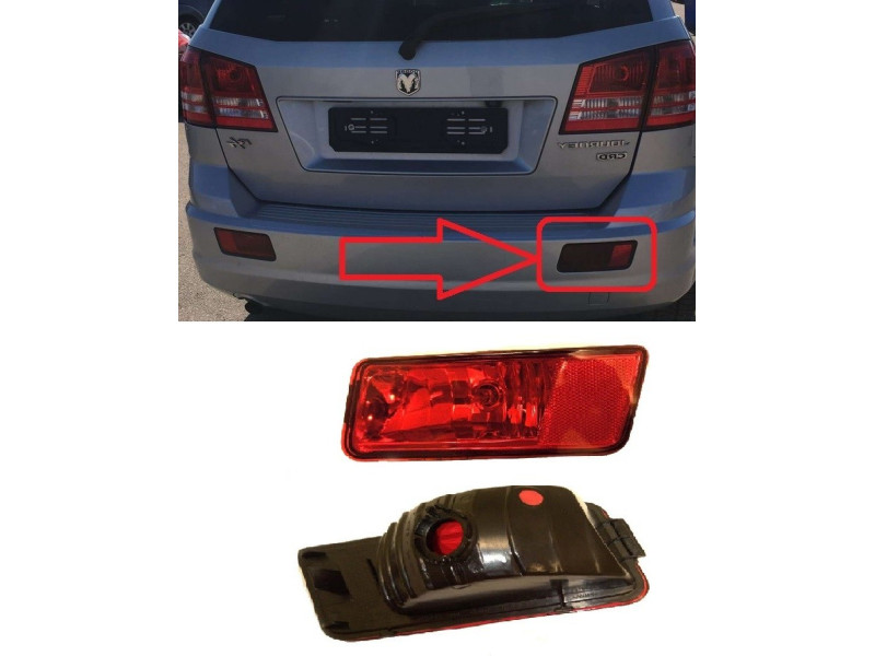 Ліхтар задній в бампері правий Dodge Journey 2008-2011 TEMPEST 517827AB72