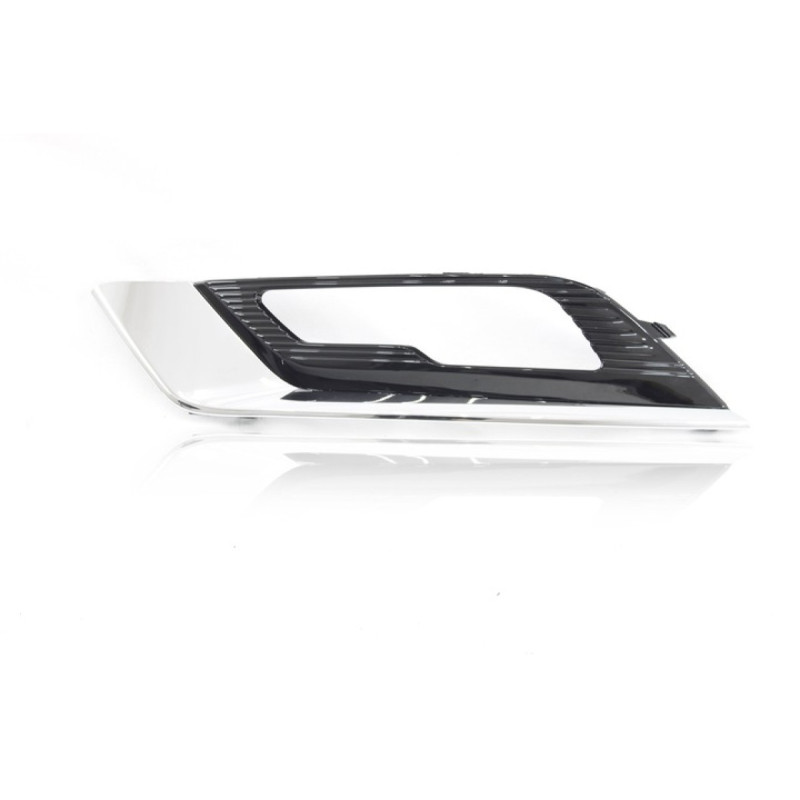 Передня ліва решітка бампера з хром молдингом для Ford Fusion 2017-2019 Tempest HS7319953BA