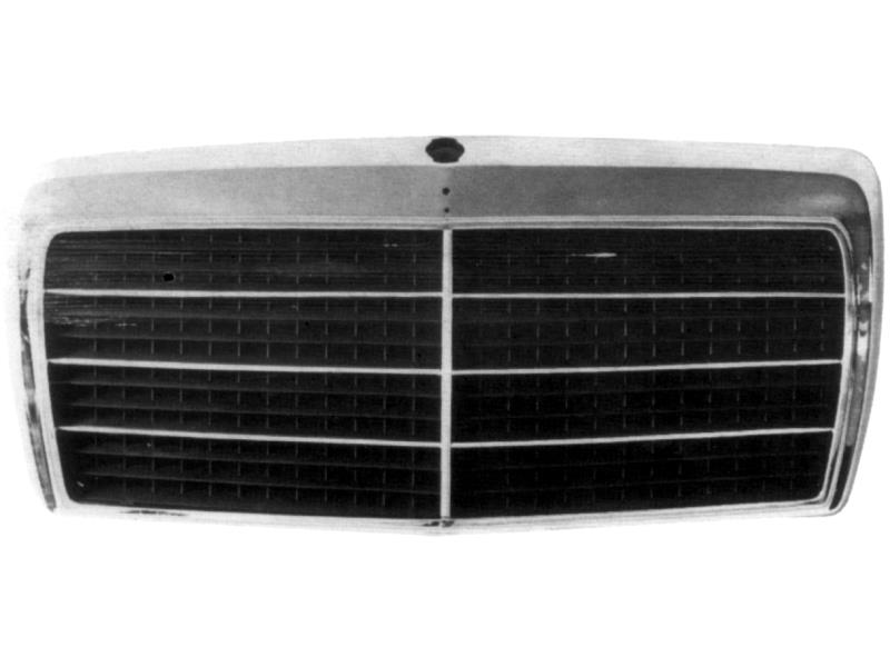Решітка радіатора передня Mercedes W124 1985-1993 TEMPEST 1248800783