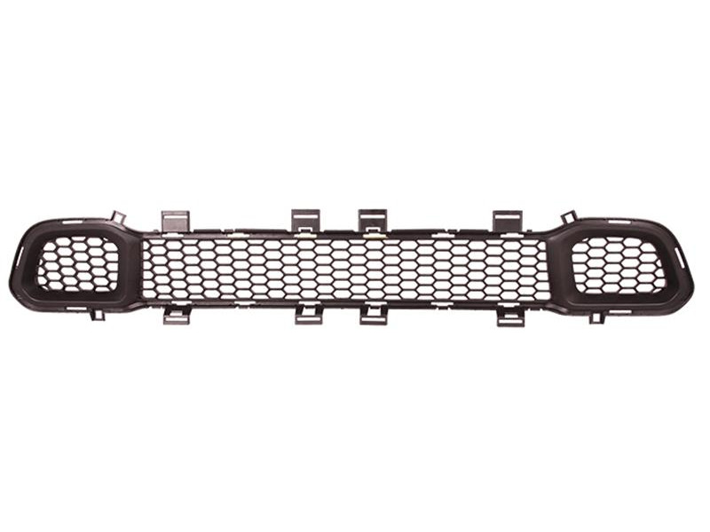 Решітка переднього бампера середня без отвору для круїз-контролю Jeep Cherokee KL 2013-2016 TEMPEST 68203216AA