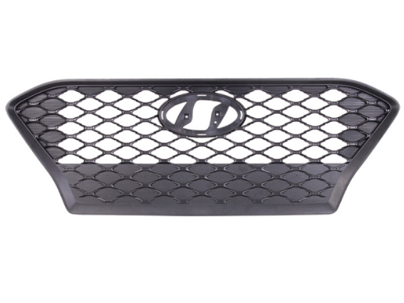 Решітка радіатора Hyundai Kona 2017-2021 TEMPEST чорний мат 86350J9000