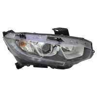 Передня фара права Honda Civic FC седан 16-18, хетчбек 16- (TYC) H11/HB3/LED, механічна 33100TBAA01