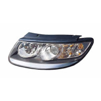 Фара Hyundai Santa Fe (09-12) ліва черн. рамка ел./мех.рег. Depo 92101-2B025