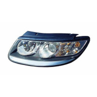 Фара Hyundai Santa Fe (06-12) ліва черн. рамка ел.рег. Depo 92101-2B020