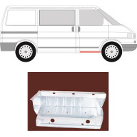 Сходинка передня права VW Transporter T4 90-03 з внурішнім порогом (KH) 