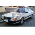 Лобове скло Audi 100 82-91 (XYG) з зеленою смугою