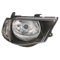 Фара Mitsubishi L200 (07-15) права білий кк. повороту, ел.рег. Depo 8301B472