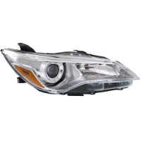 Передня фара права Toyota Camry XV50 14-17 USA (Китай) світла, без LED, жовта вставка 8115006860