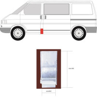 Ремчастина бока ліва вертикальна VW Transporter T4 90-03 (KH) 701809843B