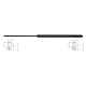 Амортизатор капота VW Bora I, Golf IV, Audi A3 8L STARLINE 8L0823359