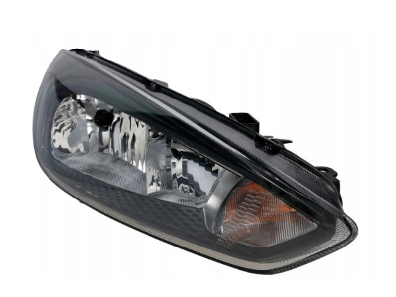 Фара права Ford Focus 3 15-18 (TYC) ел. чорна H7/H1 F1EB13W029PB