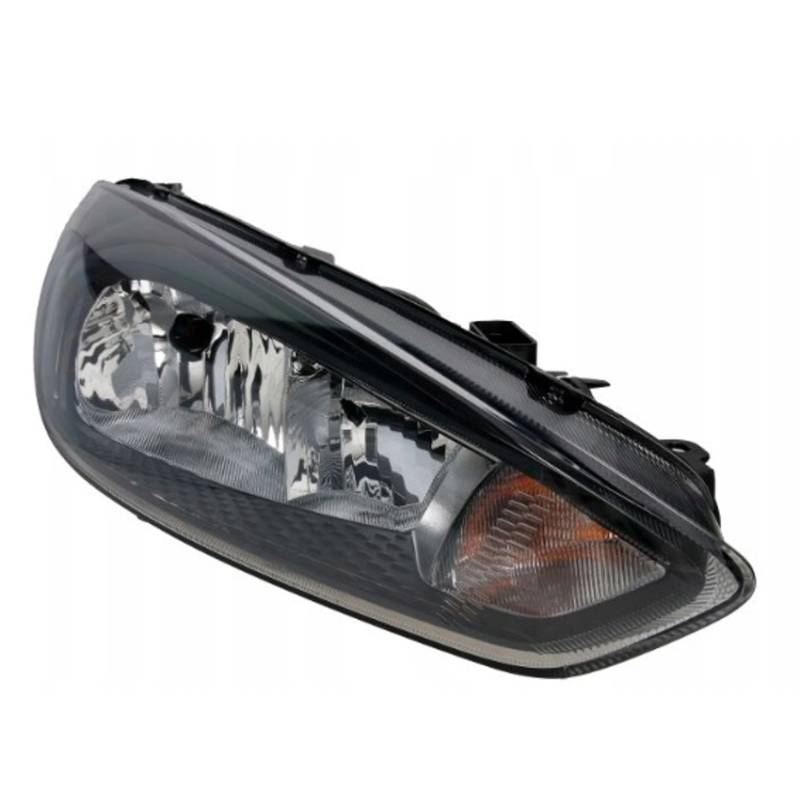 Фара права Ford Focus 3 15-18 (TYC) ел. чорна H7/H1 F1EB13W029PB