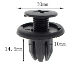 Кліпса розпірна BMW 07130702966, FIAT 94530623, GM 94530623, HONDA 91503SP0003, OPEL 4803742, 94530623 