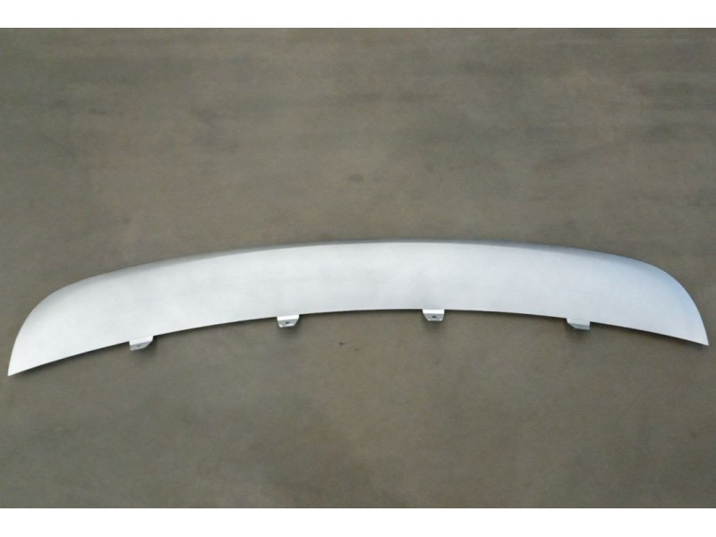 Накладка бампера передня нижня BMW X5 E70 2010-2013 Тайвань сірий металік