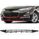 Решітка переднього бампера середня нижня Chevrolet Cruze 2016-2019 FPS 84212683