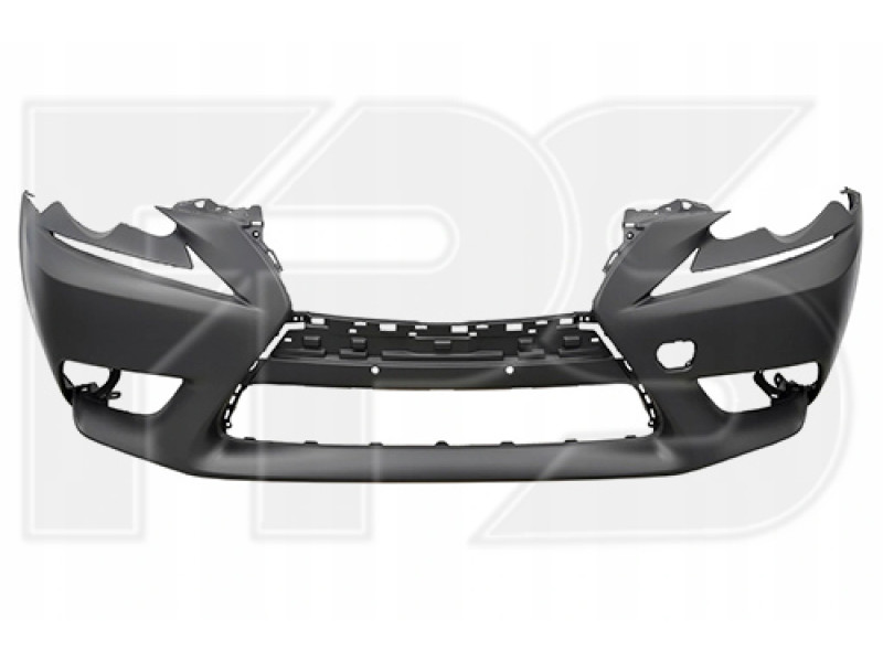 Бампер передній без отворів під омивач та парктронік Lexus IS 2013-2016 Тайвань