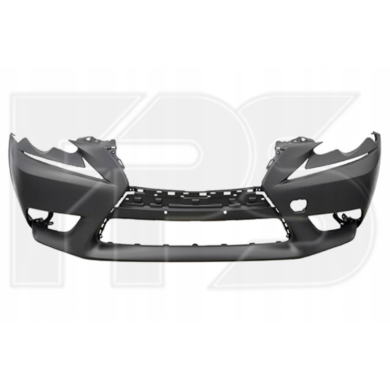 Бампер передній без отворів під омивач та парктронік Lexus IS 2013-2016 Тайвань