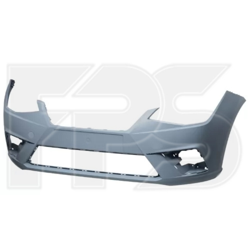 Бампер передній (без отворів під парктронік та омивач) Seat Ibiza 2017- Тайвань