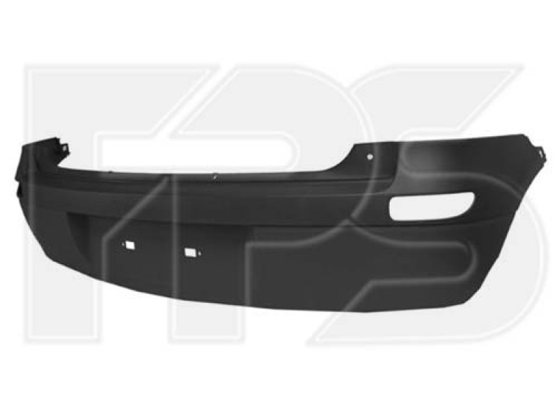 Бампер задній Opel Corsa C 2001-2003 Тайвань