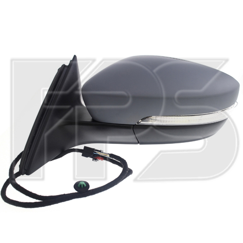 Дзеркало ліве VW Passat B7 USA 2011-2015 (Китай) 10 PIN, електричне, обігрів, електросклад., повторювач поворота, підсвітка