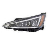 Фара передня ліва Hyundai Elantra AD 18-20 (TYC) механічна, LED, жовта вставка