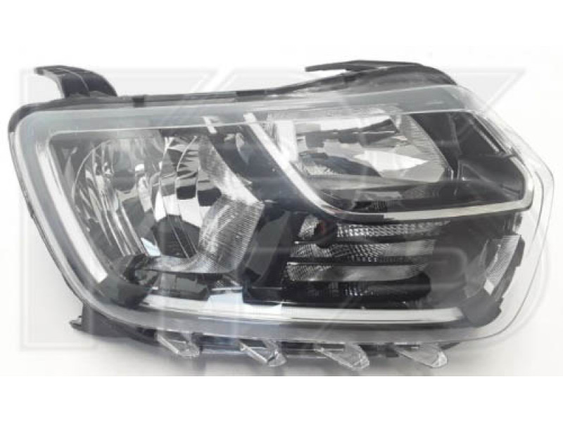Фара передня ліва Renault Duster 2 18- (Depo) електрична, H7 / H1 / PY21W / LED