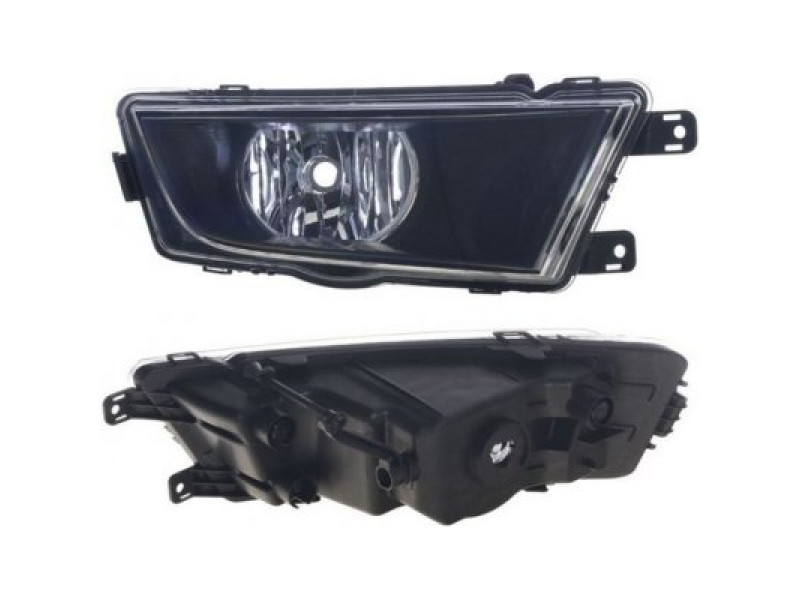 Протитуманна фара права Skoda Octavia A7 13-17 (TYC)