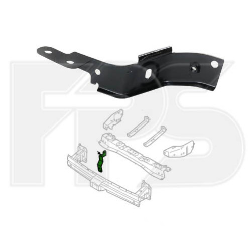 Кріплення бампера нижнє праве Mitsubishi Outlander 3 2012-2020 Tempest
