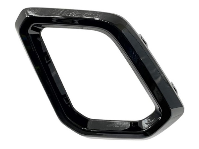 Молдинг решітки переднього бампера лівий Honda CR-V 6 22- (Тайвань) чорний глянець