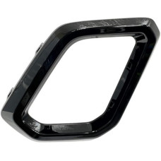 Молдинг решітки переднього бампера правий Honda CR-V 6 22- (Тайвань) чорний глянець