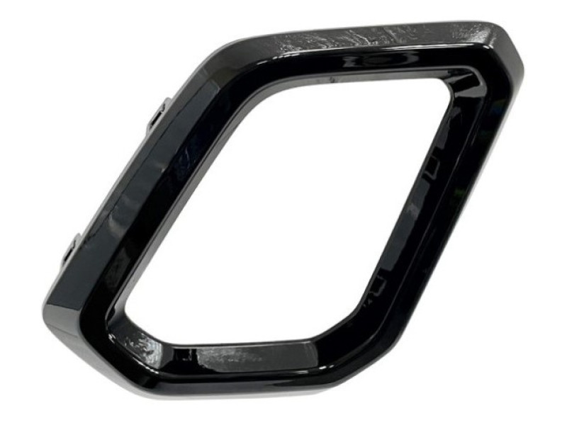 Молдинг решітки переднього бампера правий Honda CR-V 6 22- (Тайвань) чорний глянець