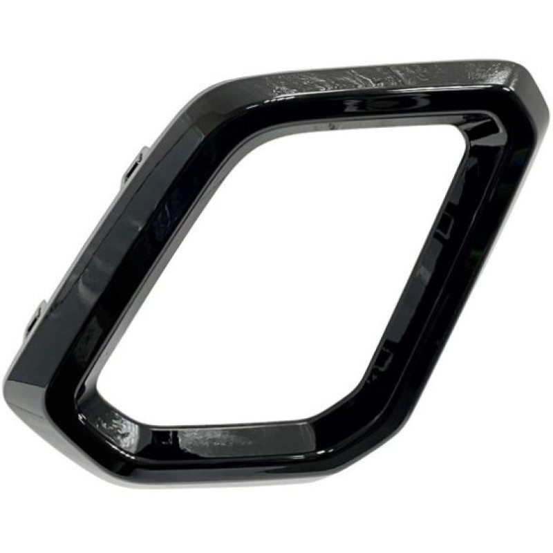 Молдинг решітки переднього бампера правий Honda CR-V 6 22- (Тайвань) чорний глянець