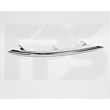 Молдинг переднього бампера лівий VW Touareg 07-09 (Тайвань) хром