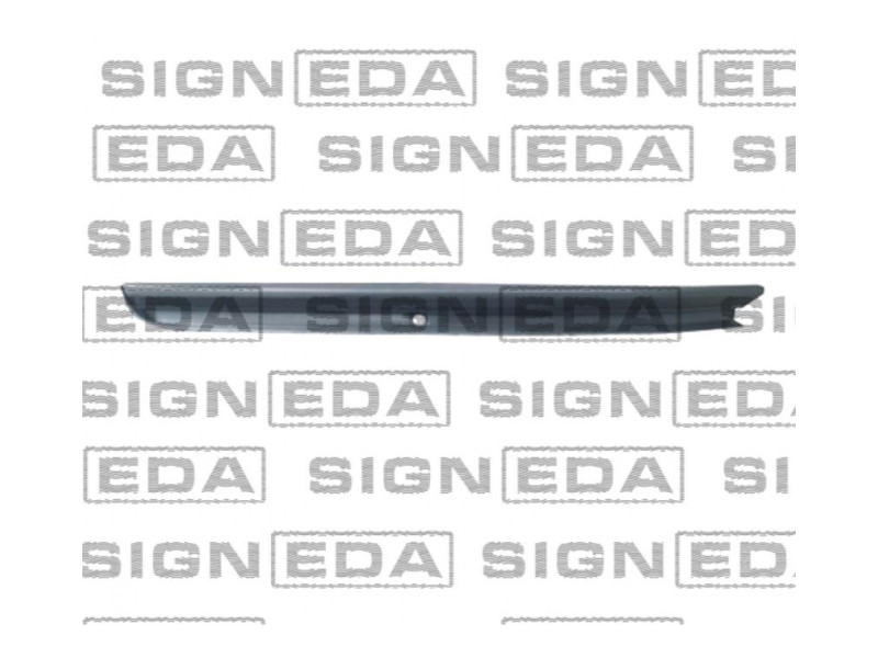 Молдинг решітки бампера лівий VW Golf 7 (Signeda) 5G0853665N