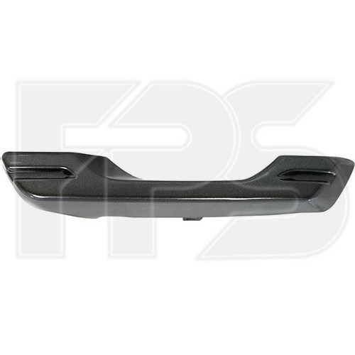 Молдинг решітки в передній бампер нижній правий Mazda CX-5 15-16 (Тайвань) сірий, під птф