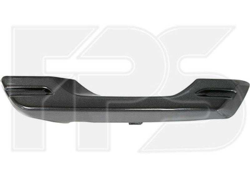 Молдинг решітки в передній бампер нижній правий Mazda CX-5 15-16 (Тайвань) сірий, під птф