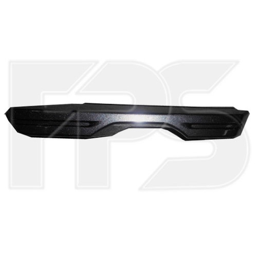 Молдинг решітки в передній бампер верхній правий Mazda CX-5 15-16 (Тайвань) сірий, під птф