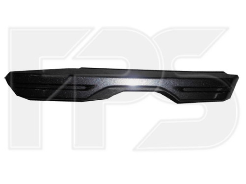 Молдинг решітки в передній бампер верхній лівий Mazda CX-5 15-16 (Тайвань) сірий, під птф